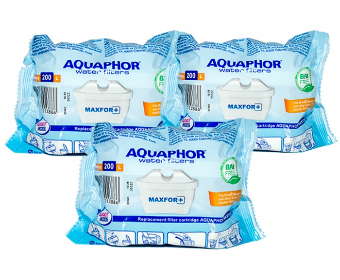 3x Wkład filtrujący Aquaphor Maxfor B25 B100-25