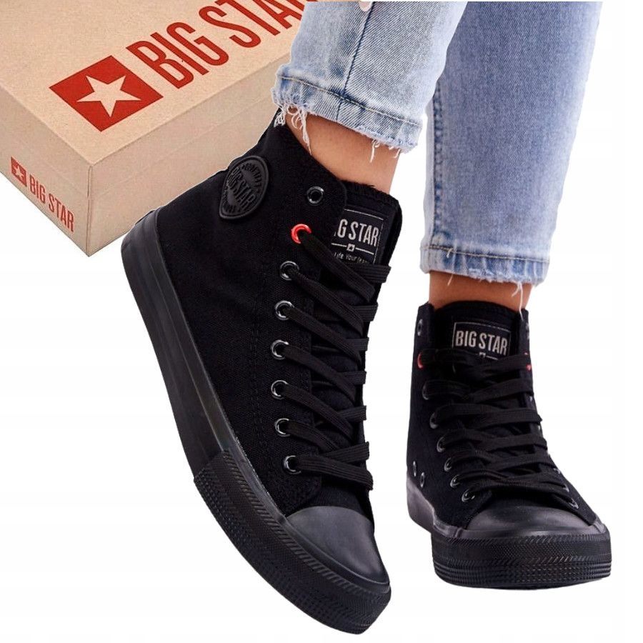 BUTY DAMSKIE BIG STAR TRAMPKI WYSOKIE SPORTOWE
