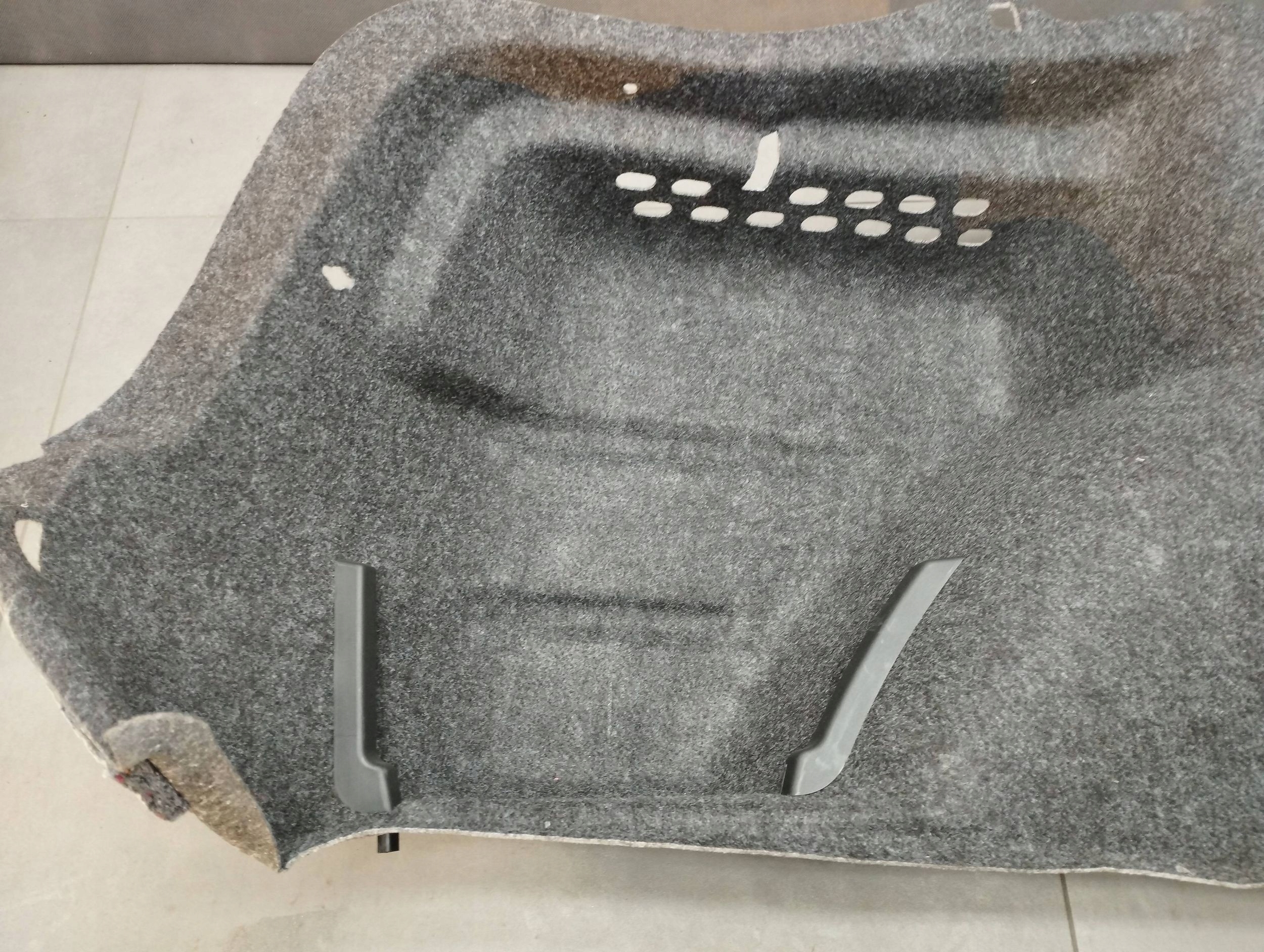 Skoda Rapid boot upholstery left rear part 5JA867427C