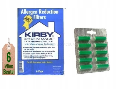 Sáčky Kirby Allergen Reduction Vonné Prstíky Borovice