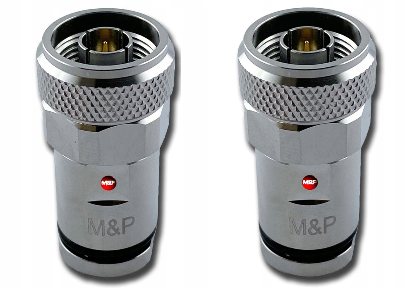 2x wtyk N skręcany Messi&Paoloni na kabel 7mm UltraFlex 7, RF-7, Aircell 7