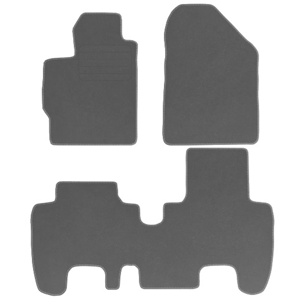 Toyota Yaris II 05-11 velurové koberce Comfort, Šedé