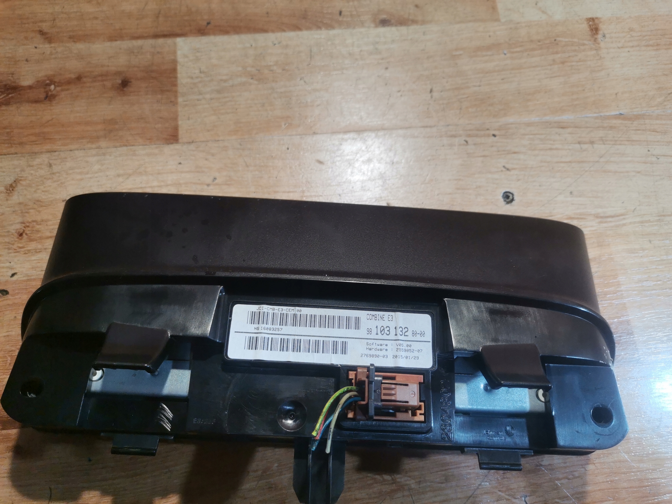 display dials dials CITROEN C4 CACTUS 9810313280