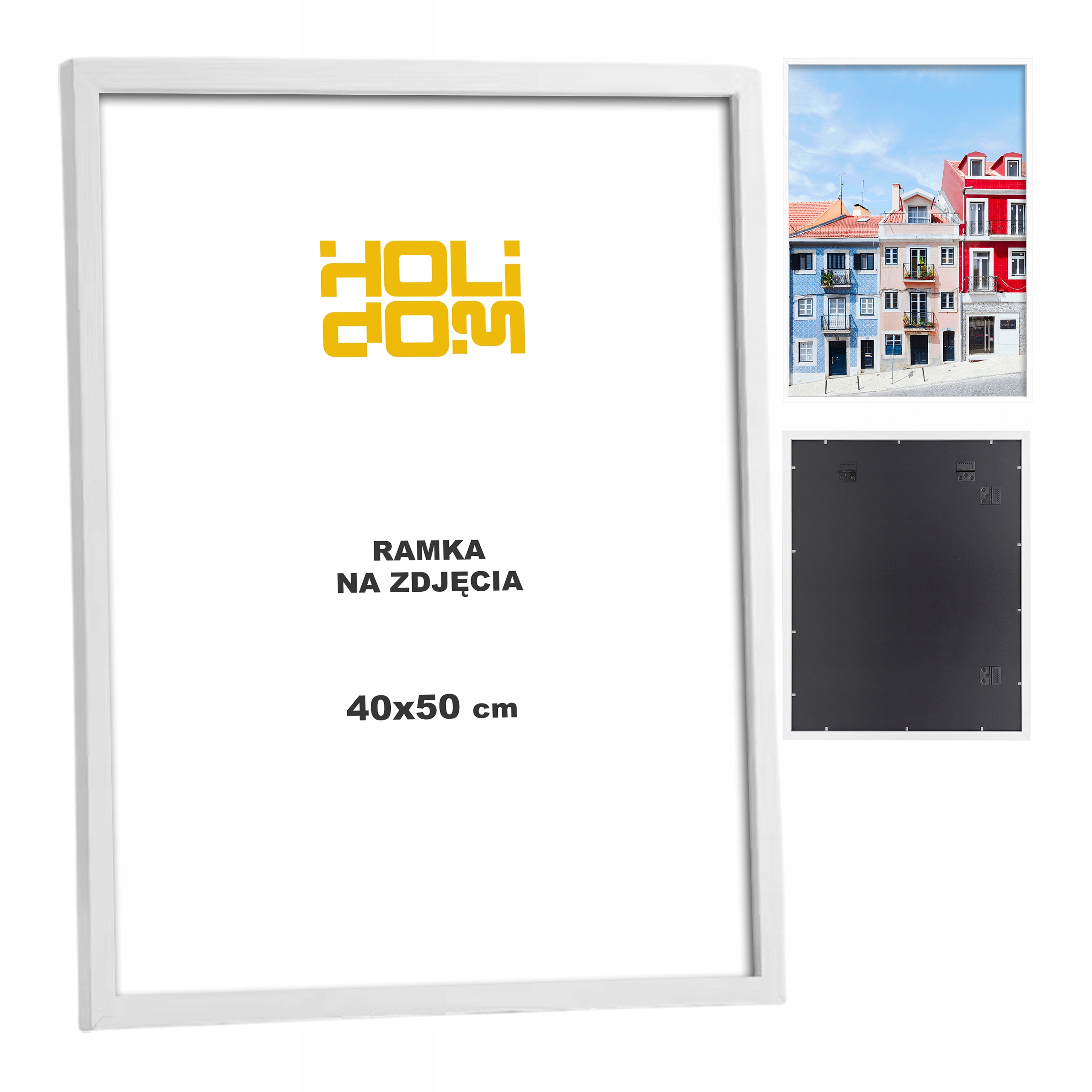 Rámeček 40x50 Rámeček na fotografie 40x50 Rámečky na fotografie bílá Mdf bílá