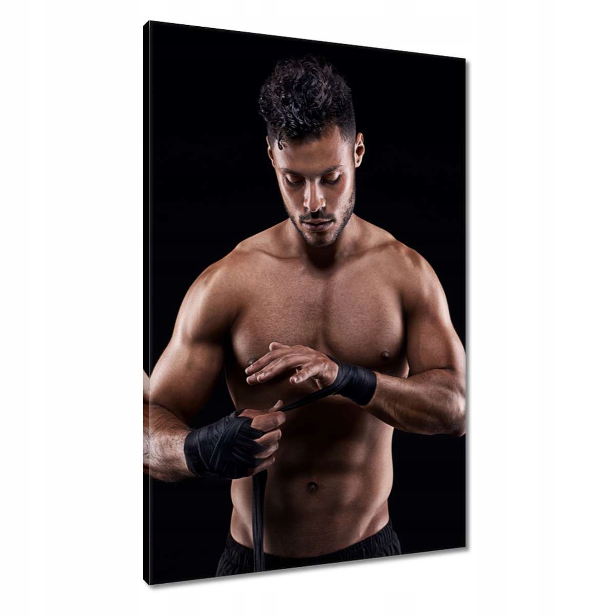 Obrazy 60x90 Mladý muž boxer