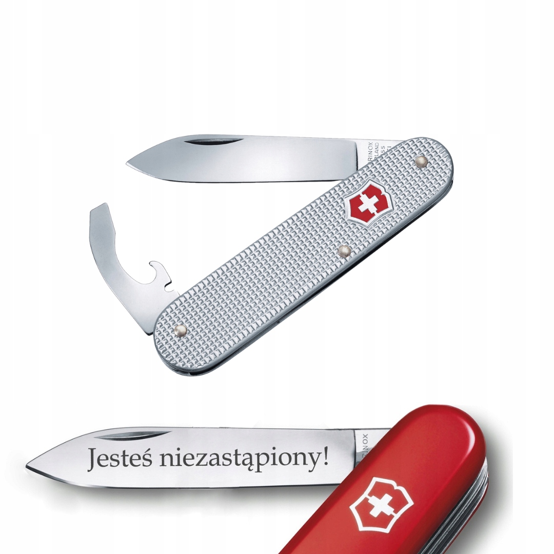 Victorinox 0.2300.26, scyzoryk Alox Bantam 5 funkcji grawer na ostrzu