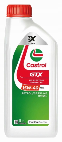 Olej Silnikowy Castrol Gtx A3/B3 15W-40 15W40 1L