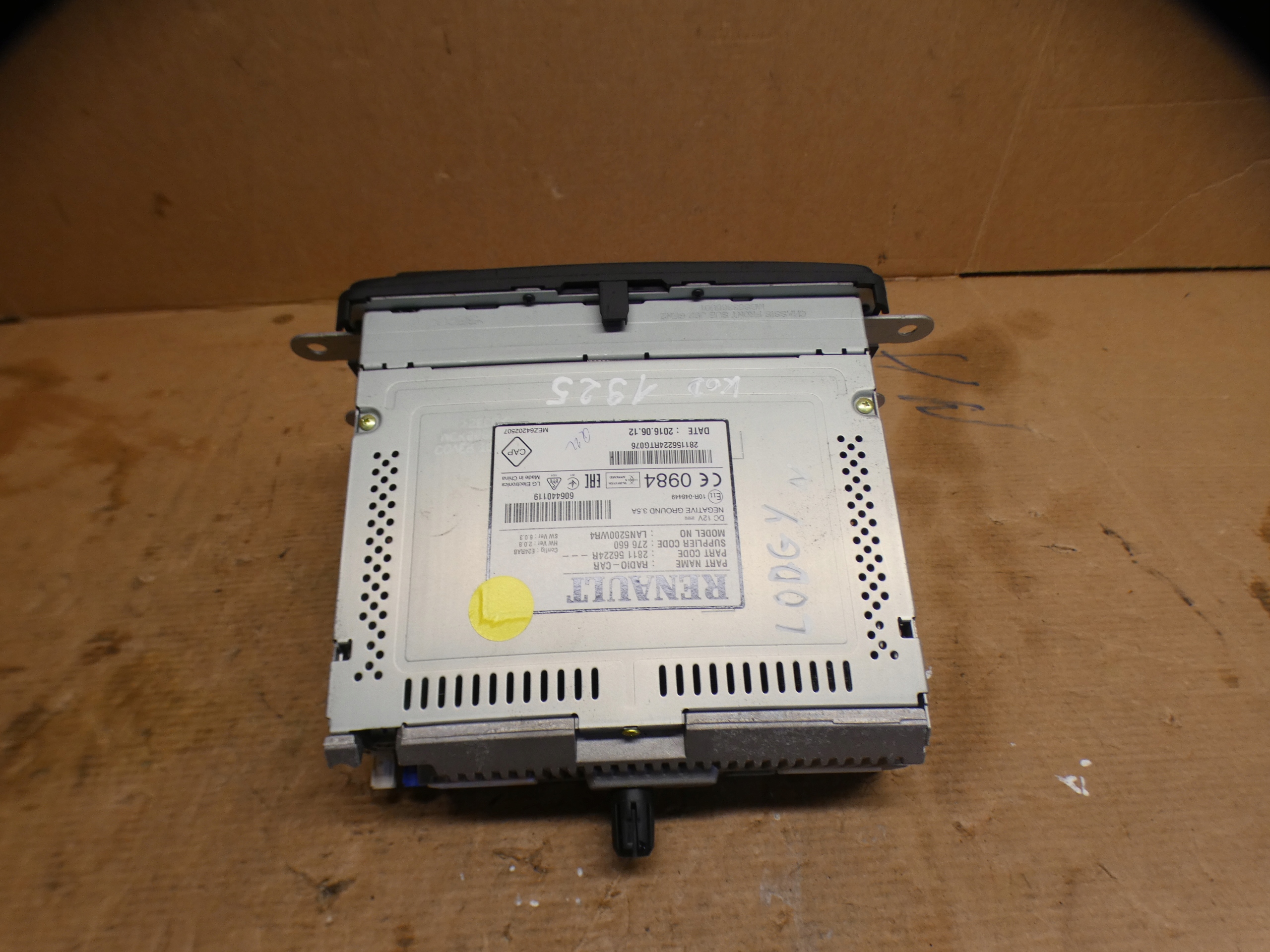 RADIO DACIA STEPWAY 281156224R