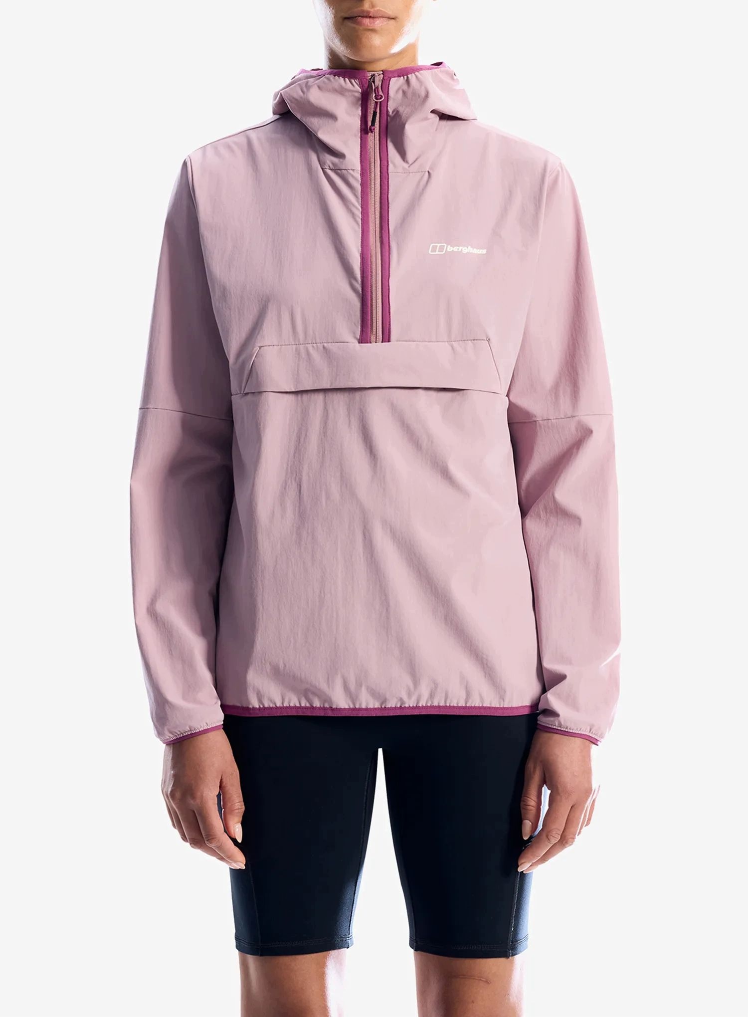 Kurtka przeciwwiatrowa damska Berghaus Wandermoor Wind Smock a. haze L