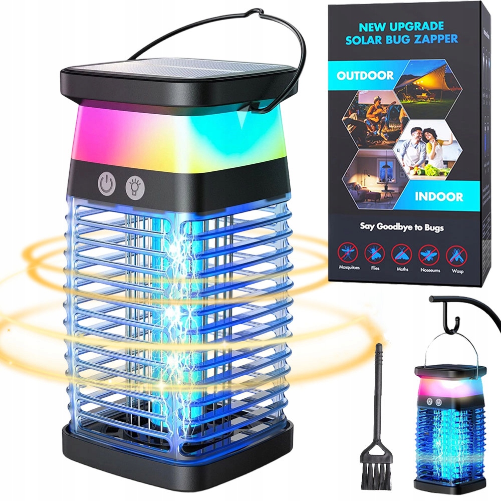 Uv Lampa Proti Komárům, Můrám, Mouchám, Hmyzu, Elektrická, No Pest Bedee