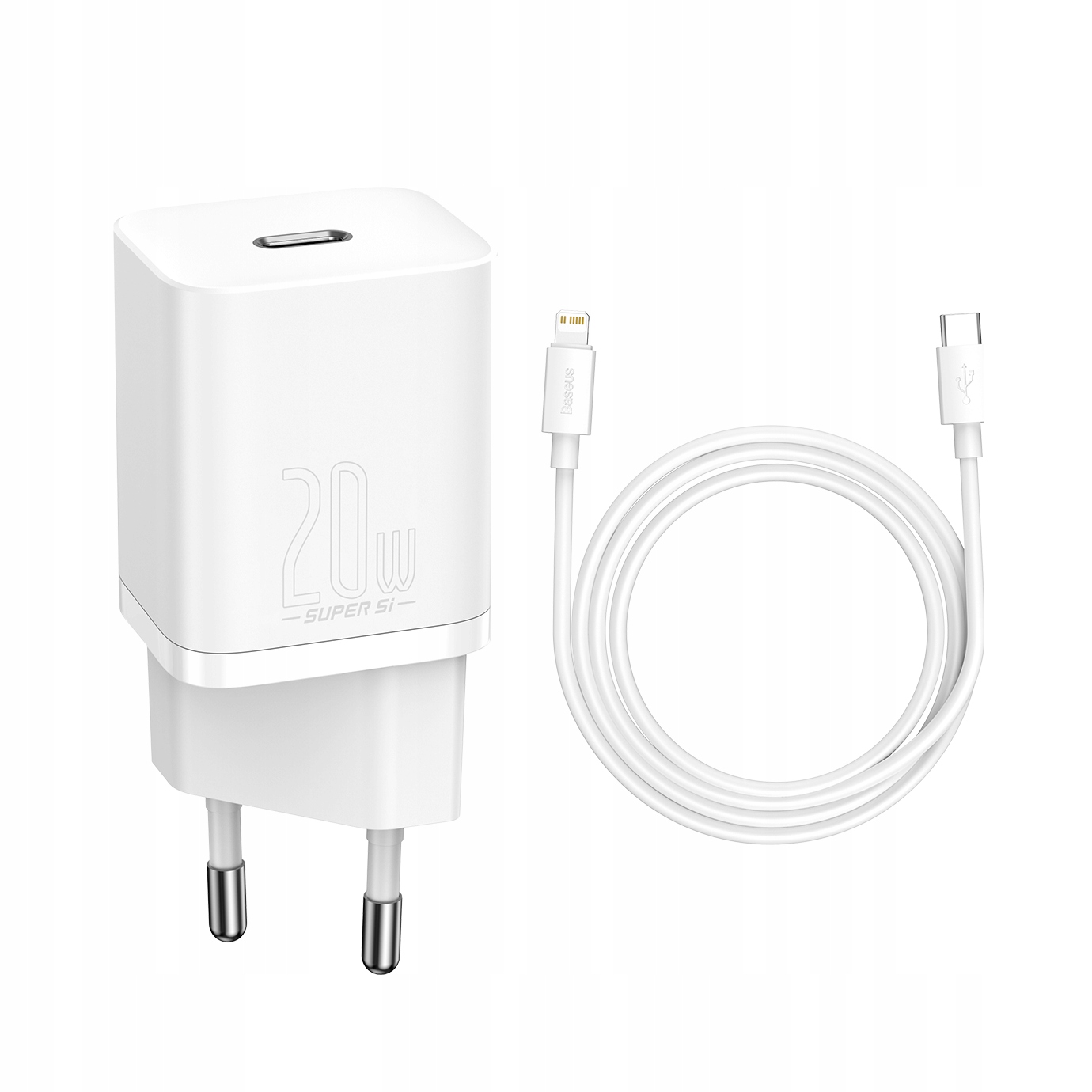 

Baseus Ładowarka Do Iphone 12 Usb-c Pd 20W Kabel