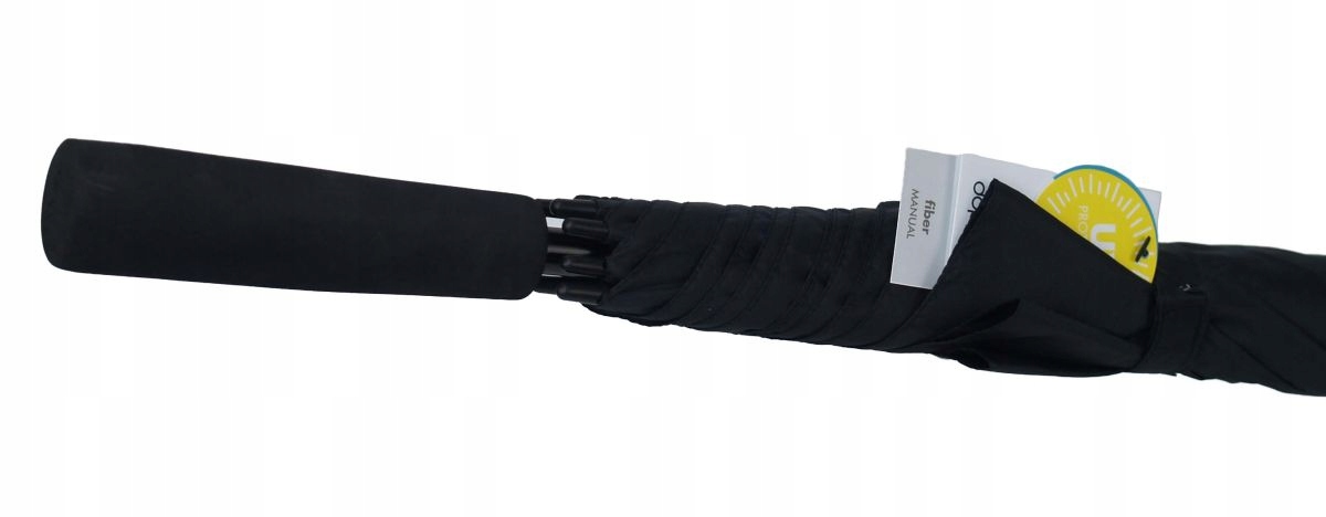 Doppler deštník Golf Zero ultra lehký giga silný velký černý Uv