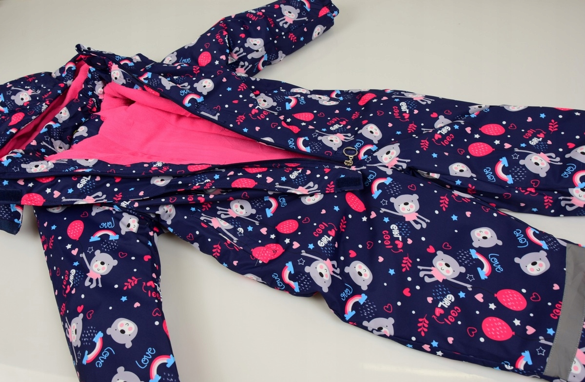 KOMBINEZON ZIMOWY J275G JEDNOCZĘŚCIOWY POLAR 98 Marka Inna marka