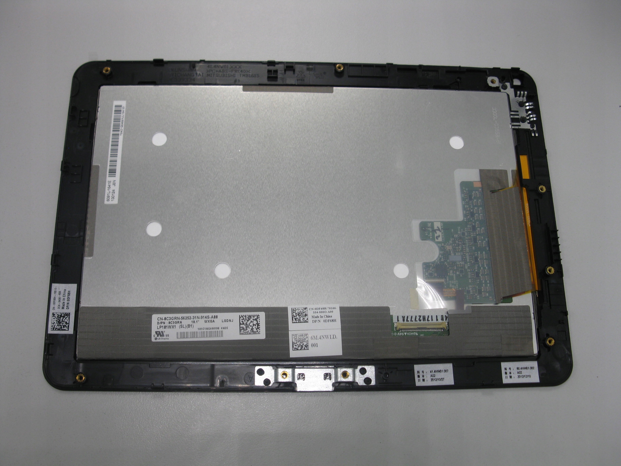 Dell Latitude ST Tablet DF68H сенсорная матрица Dell Manufacturer