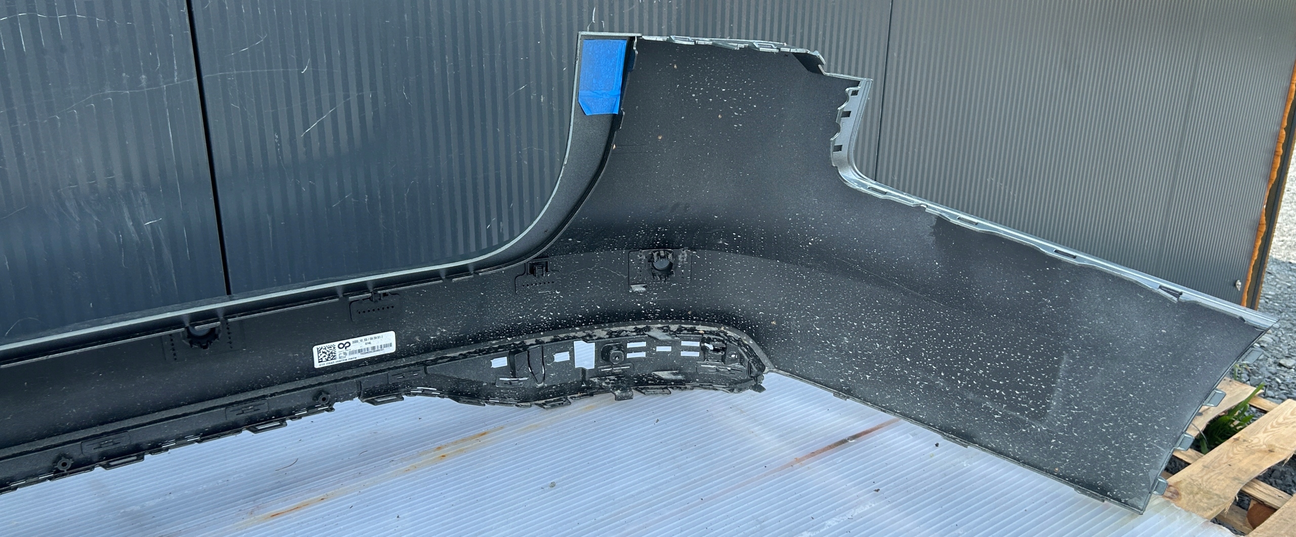 Stoßstange heck hinten AUDI A6 C8 ALLROAD PDC