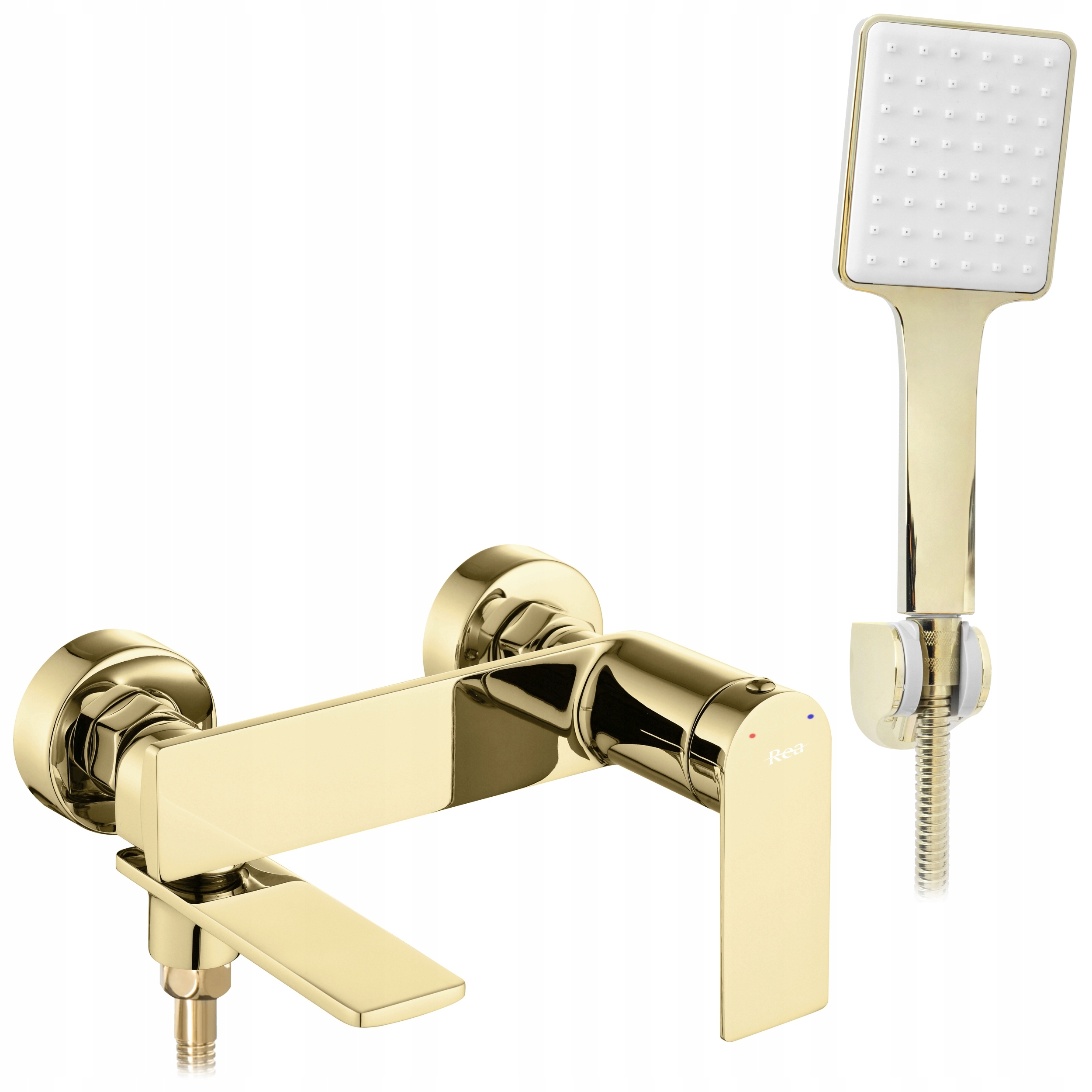

Bateria Wannowa Storm Gold Słuchawka Wąż Złota Rea