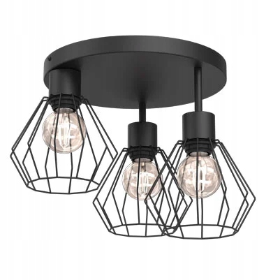 Závěsná lampa Luminex Parkla 3 světelné body E27
