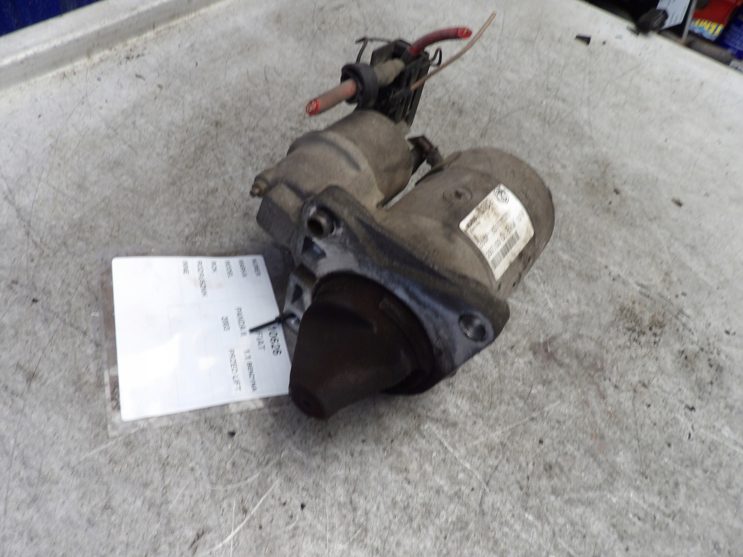 starter FIAT PANDA II E80F63101021 DENSO 1.1 8V