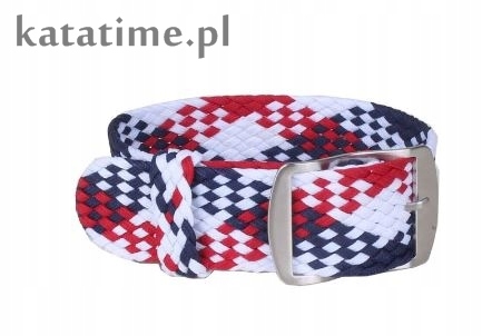 Pasek do zegarka jednoczęściowy nylonowy 20mm wodoodporny PERLON 3 kolory