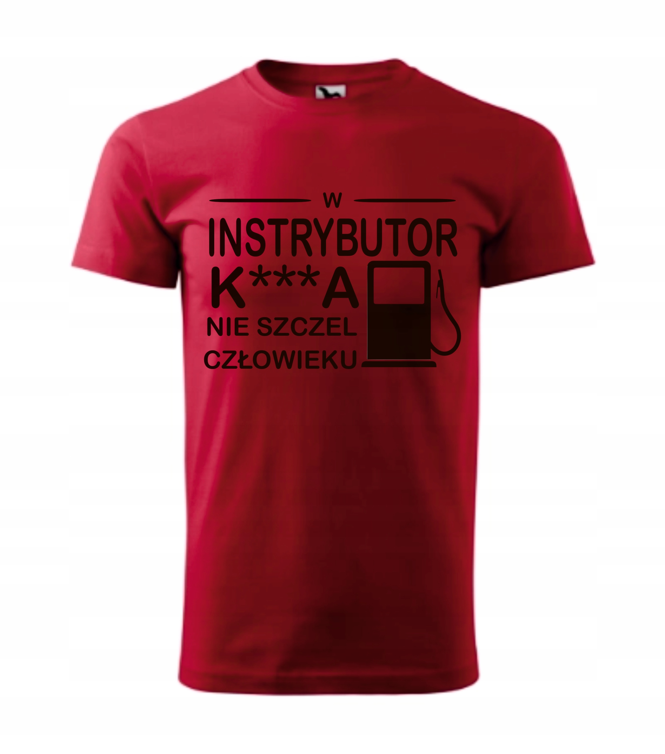 

Koszulka w Instrybutor Nie Szczel nadruk A3