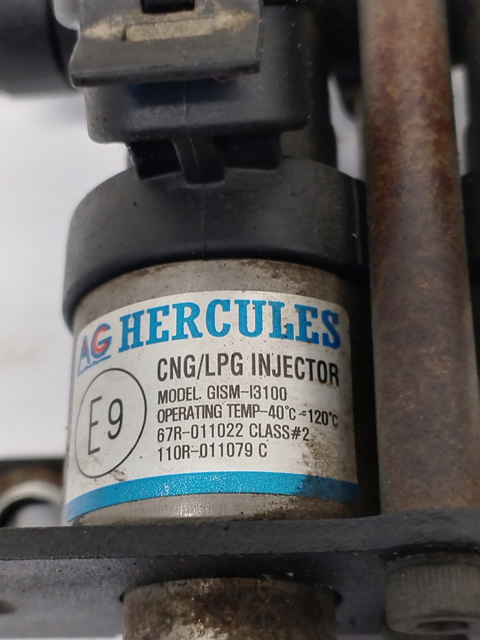 injection ramp gas LPG Hercules 67R017407