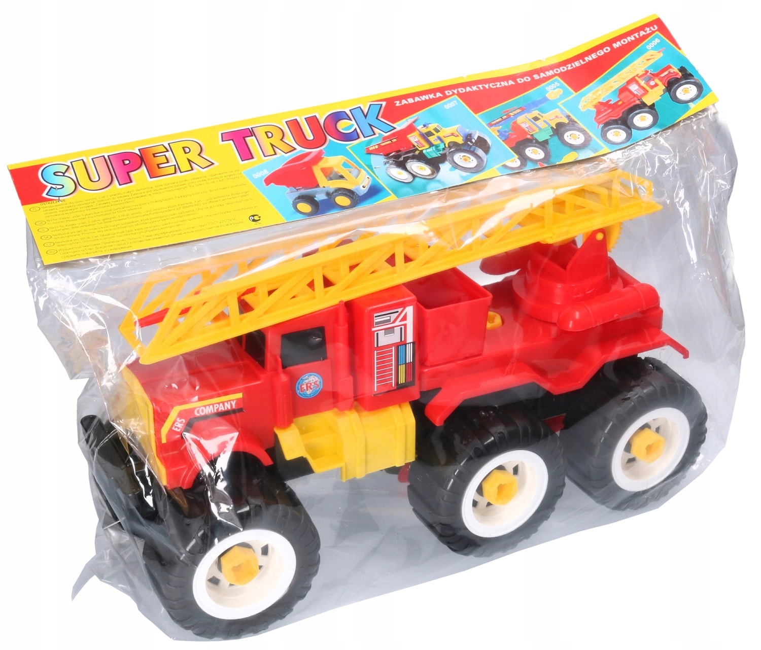 Auto Straż pożarna do skręcania 609 Model straż