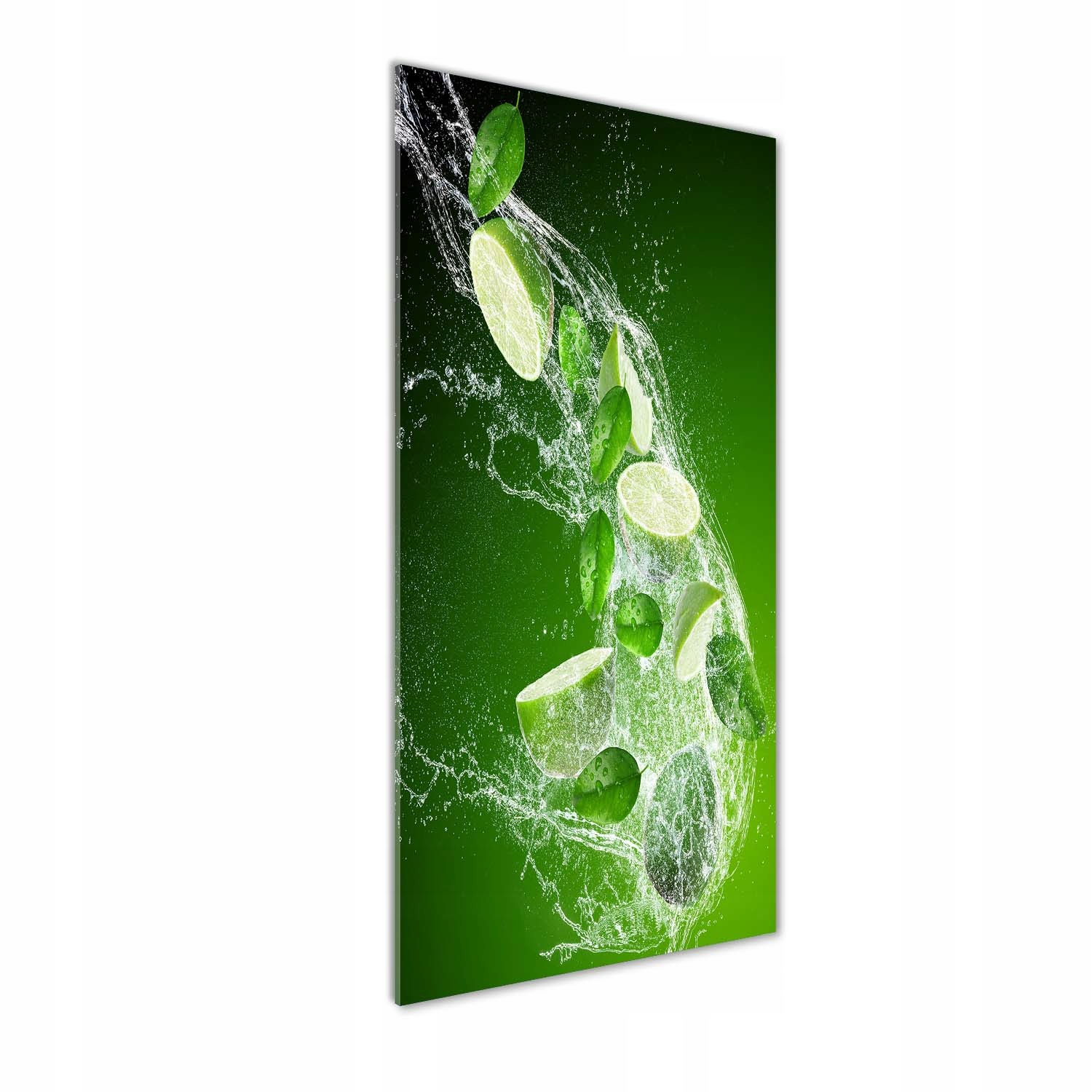 Akrylový obraz na zeď Limetka 50x125 cm
