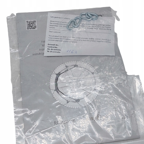 Łańcuchy śniegowe Rud 4716949 Gr.4040 powystawowy Producent RUD