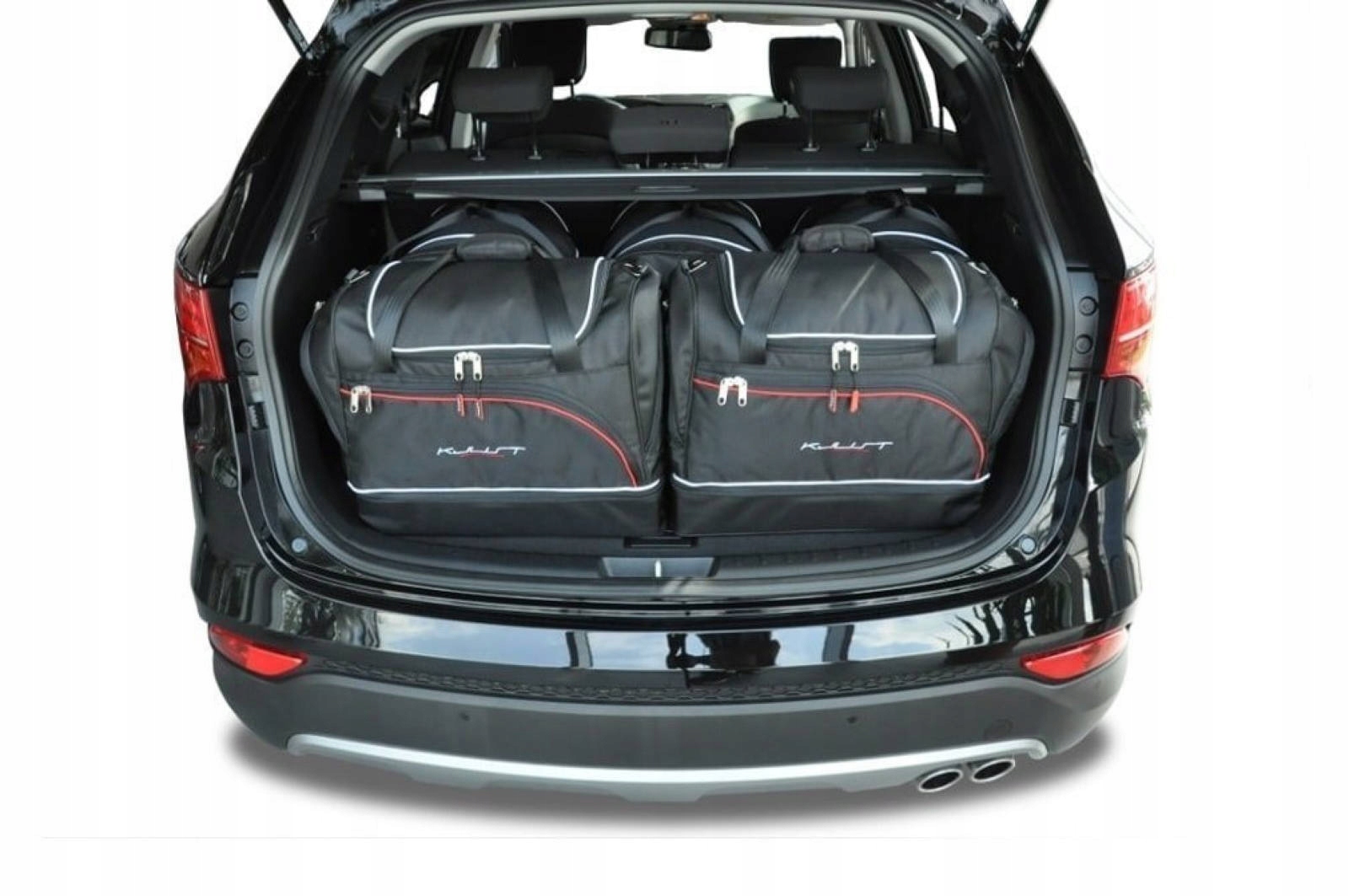 J&j Automotive Sada 5ks cestovných tašiek Sport pre Hyundai Santa Fe Suv 2