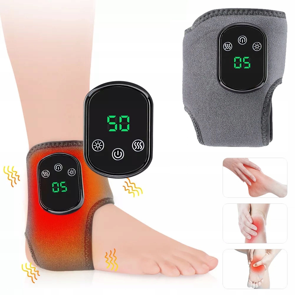 Masażer Do Stóp Nóg Shiatsu Ogrzewacz Kostki 5 Temperatur 40-60°C I Timerem