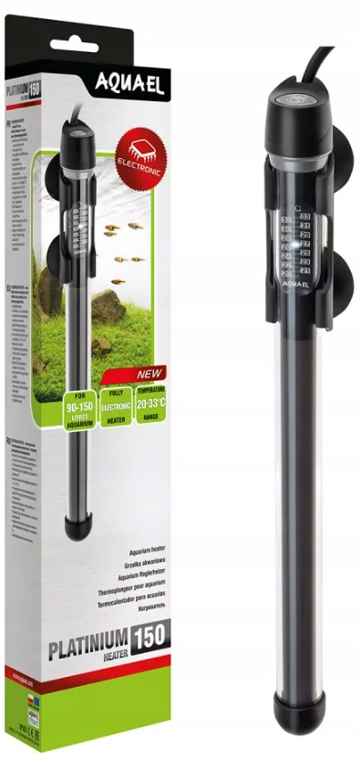 Levně Platinium Heater 150 W akvarijní ohřívač pro akvárium 90-150 L Aquael 1 ks