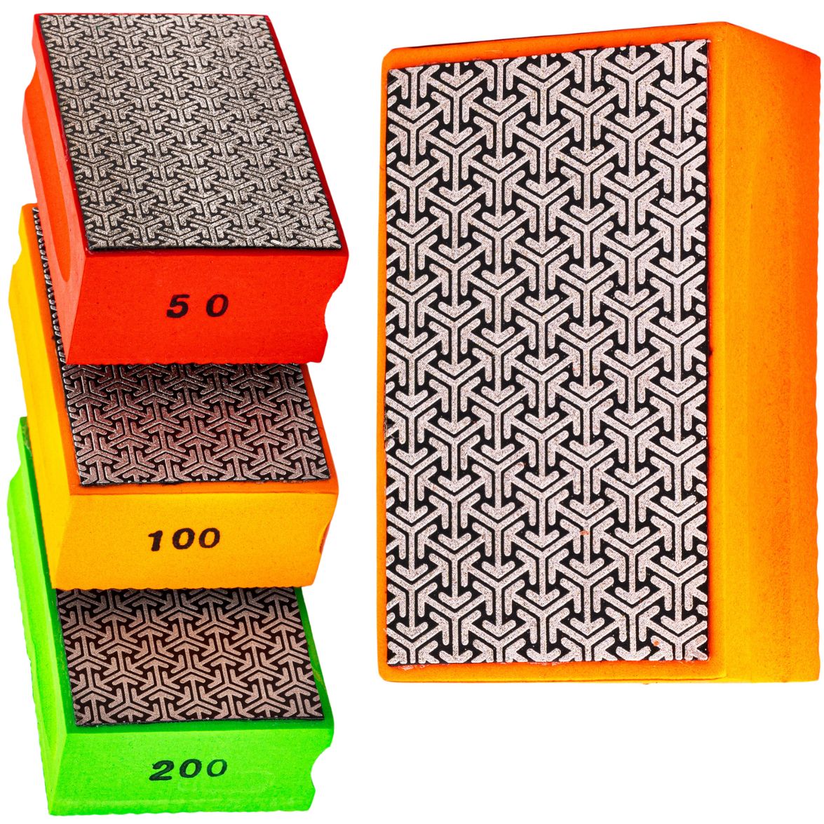 GĄBKA KOSTKA DIAMENTOWA DO GRESU PŁYTEK PIRANHACUT Stan opakowania oryginalne