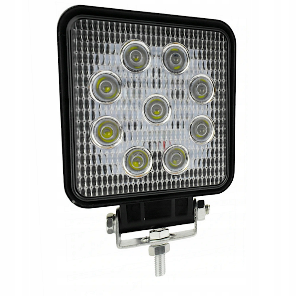 LAMPA 16 LED HALOGEN ROBOCZA 9 LED 27W 12-24V
