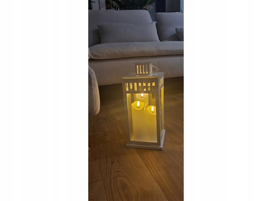 ŚWIECZKA ŚWIECA do latarni lampionu LED 12,5cm BIA Marka Cortina