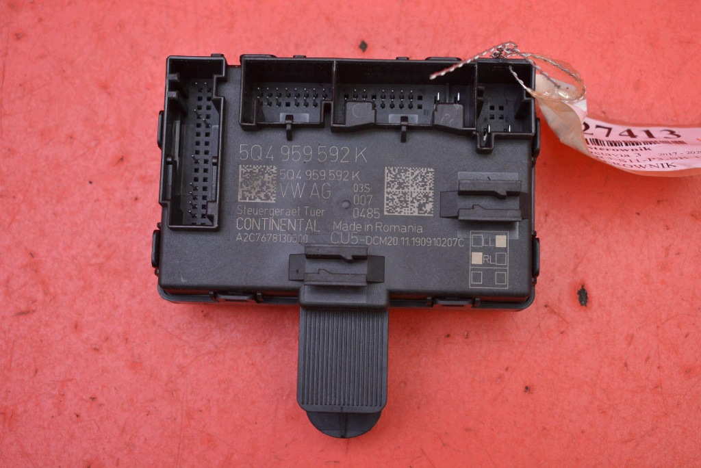 control unit module door right front 5Q4959592K SKODA OCTAVIA 3 III LIFT 17-20