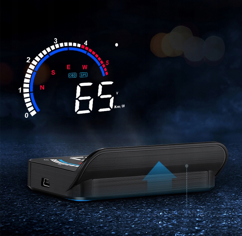 WYSWIETLACZ PROJEKTOR LED LCD HUD OBD2 GPS USB M13 Manufacturer catalog number M13 PLUS HUD