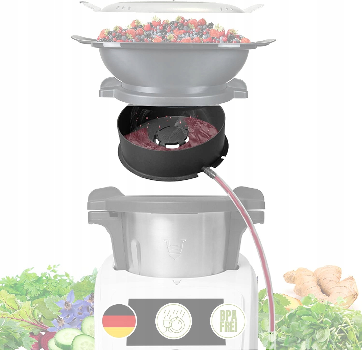 

Nasadka Wyciskarka Parowa Do Soku Lidlomix MC