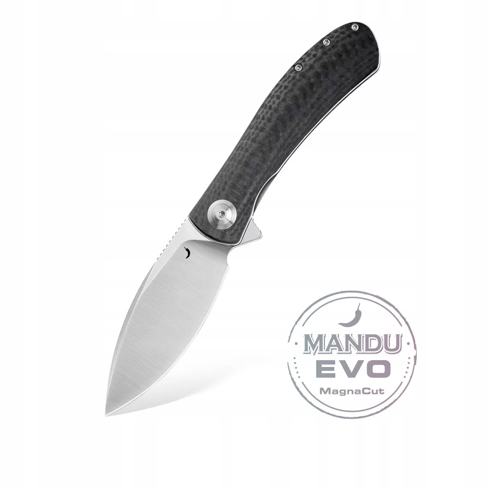 Nůž Trollsky Knives Mandu Evo Liner Lock MagnaCut CarbonTex G10