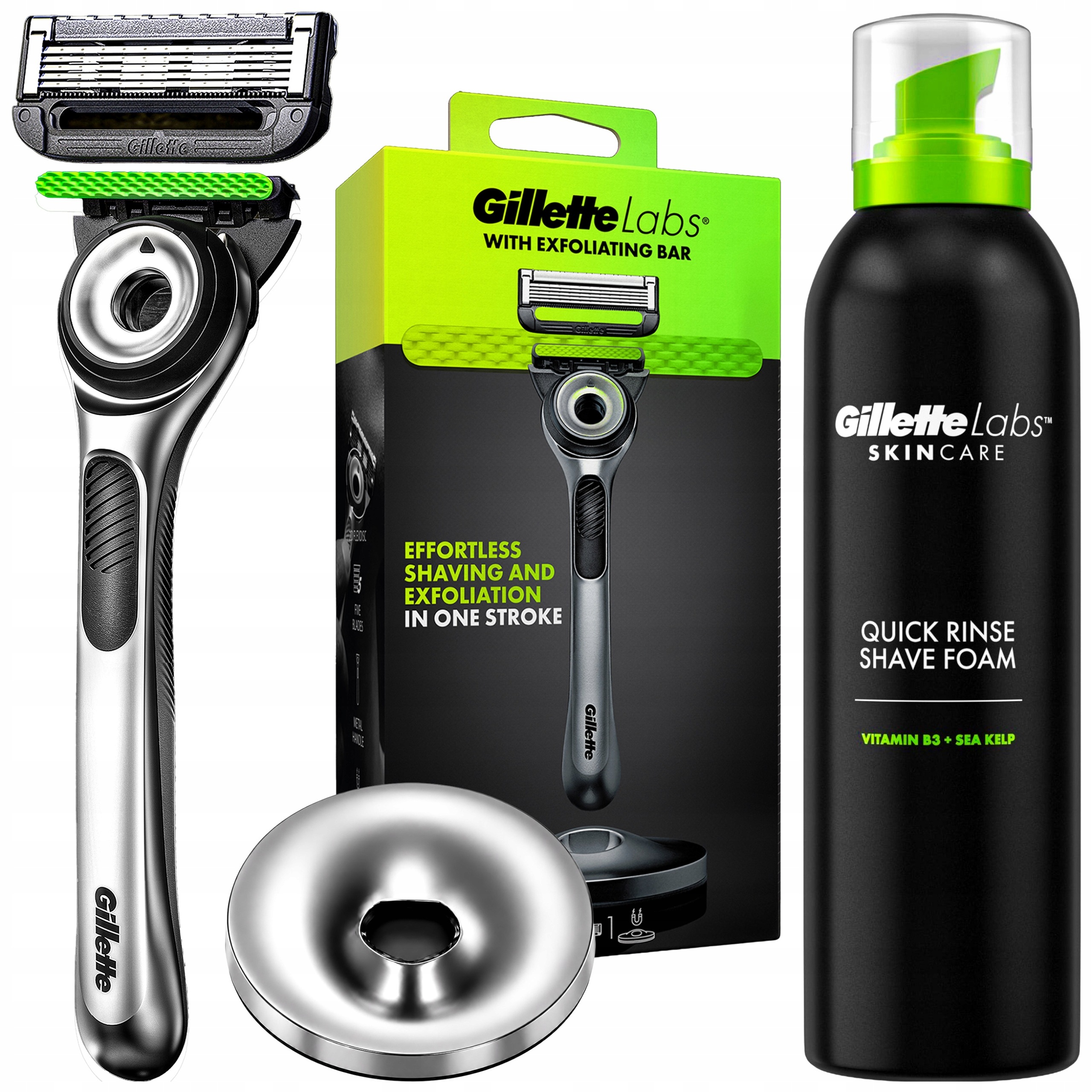 Pánský Strojek Gillette Labs FlexDisc 2D Pěna 240 ml Magnetický stojan