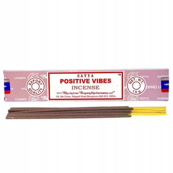 

Positive Vibes Pozytywne Wibracje Kadzidełka Satya