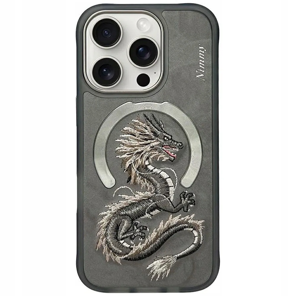 Pouzdro Pro Iphone 16 Pro Nimmy, Pouzdro Kompatibilní S Magsafe, Šedé