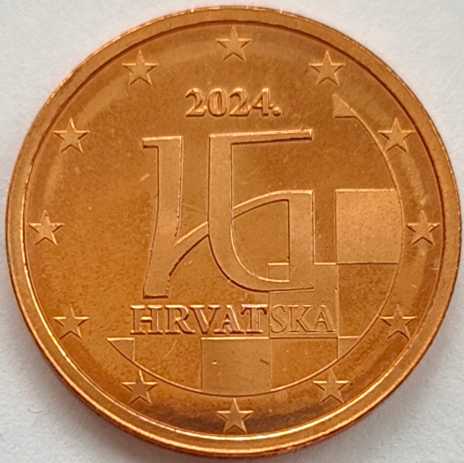 4211 - Chorwacja 2 eurocenty, 2024