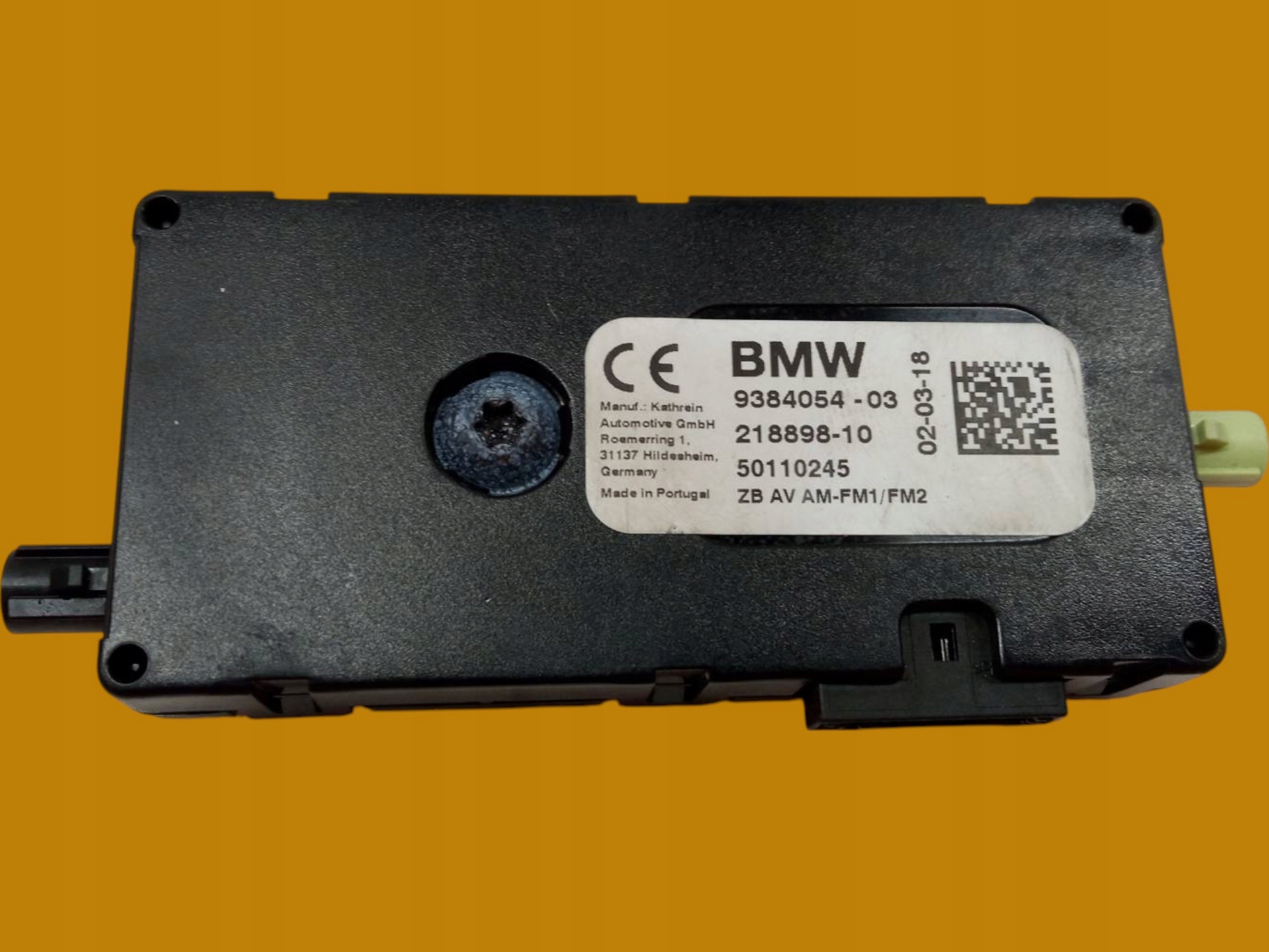 module ANTENY amplifier 9384054 Bmw Seria 5 VII (2017-2024) G30/G31