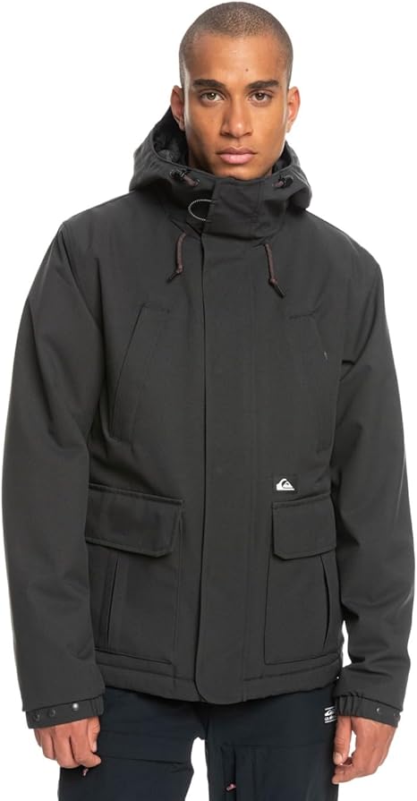 Pánská Zimní Zateplená Bunda S Kapucí Quiksilver vel. L