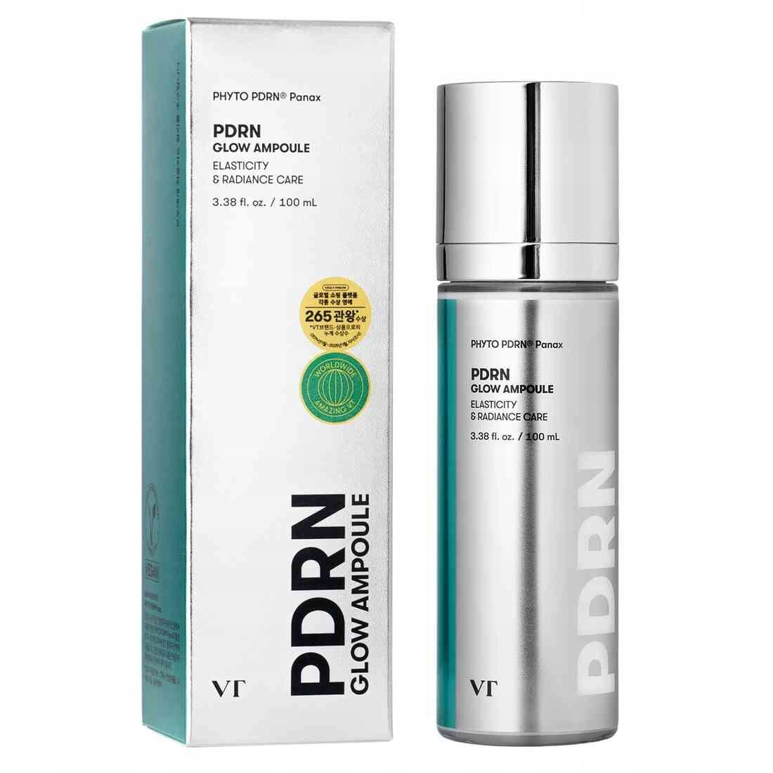 Vt Cosmetics Pdrn Glow Ampoule Rozjasňující ampule na obličej 100 ml