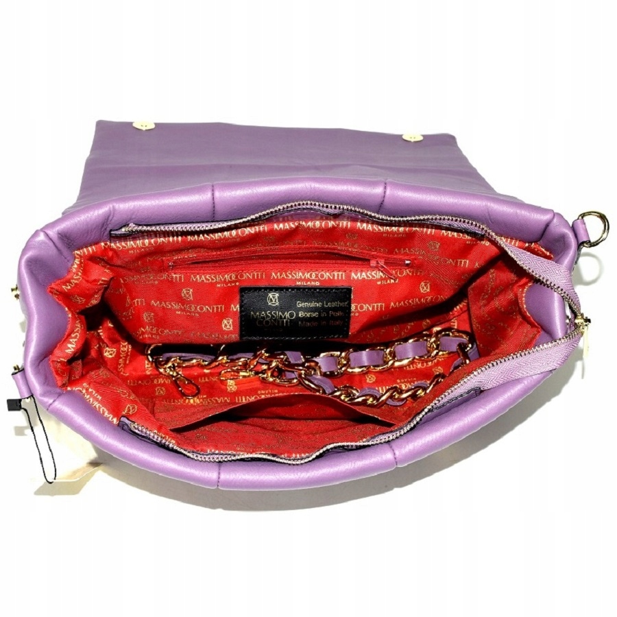 TOREBKA MASSIMO SKÓRA PIKOWANA WRZOS LUX XL 820C Płeć kobieta