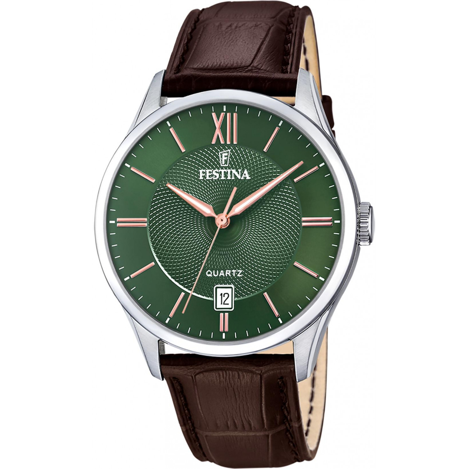 Pánské Hodinky Festina F20426-8 s hnědým řemínkem