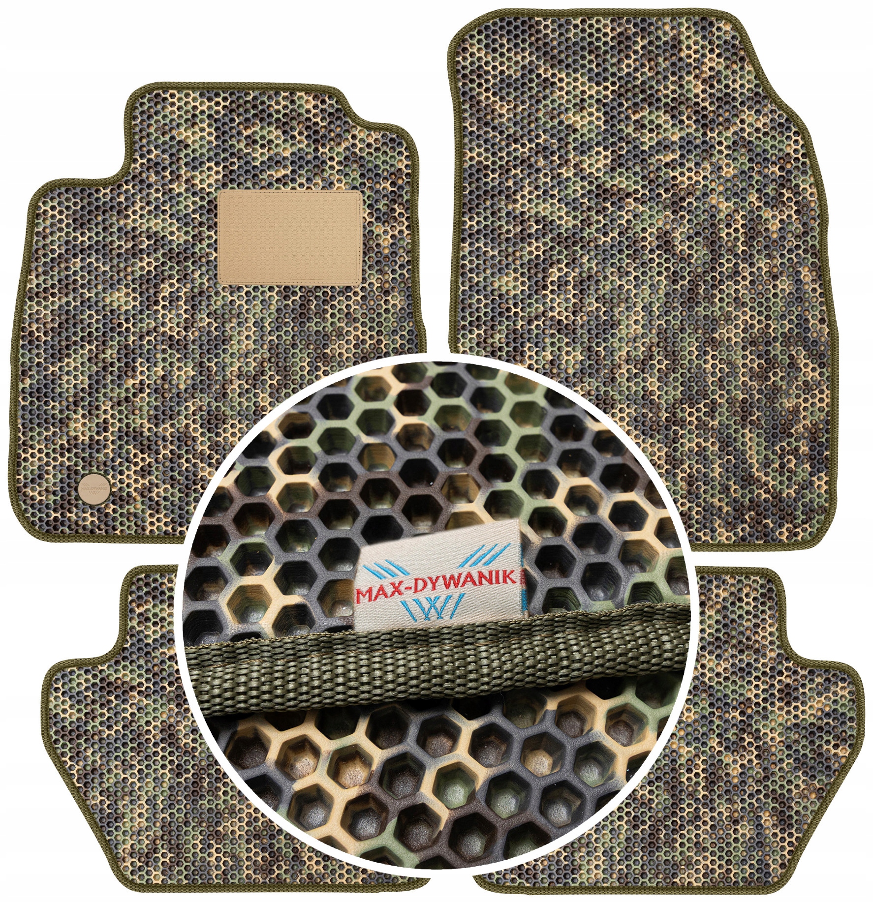 Ford Ecosport II 2012 Gumové rohože do auta Eva Moro