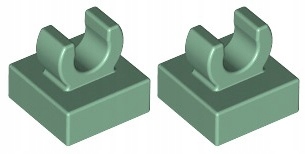 

Lego Płytka Zaczep 1x1 Sand Green (15712/6125669)