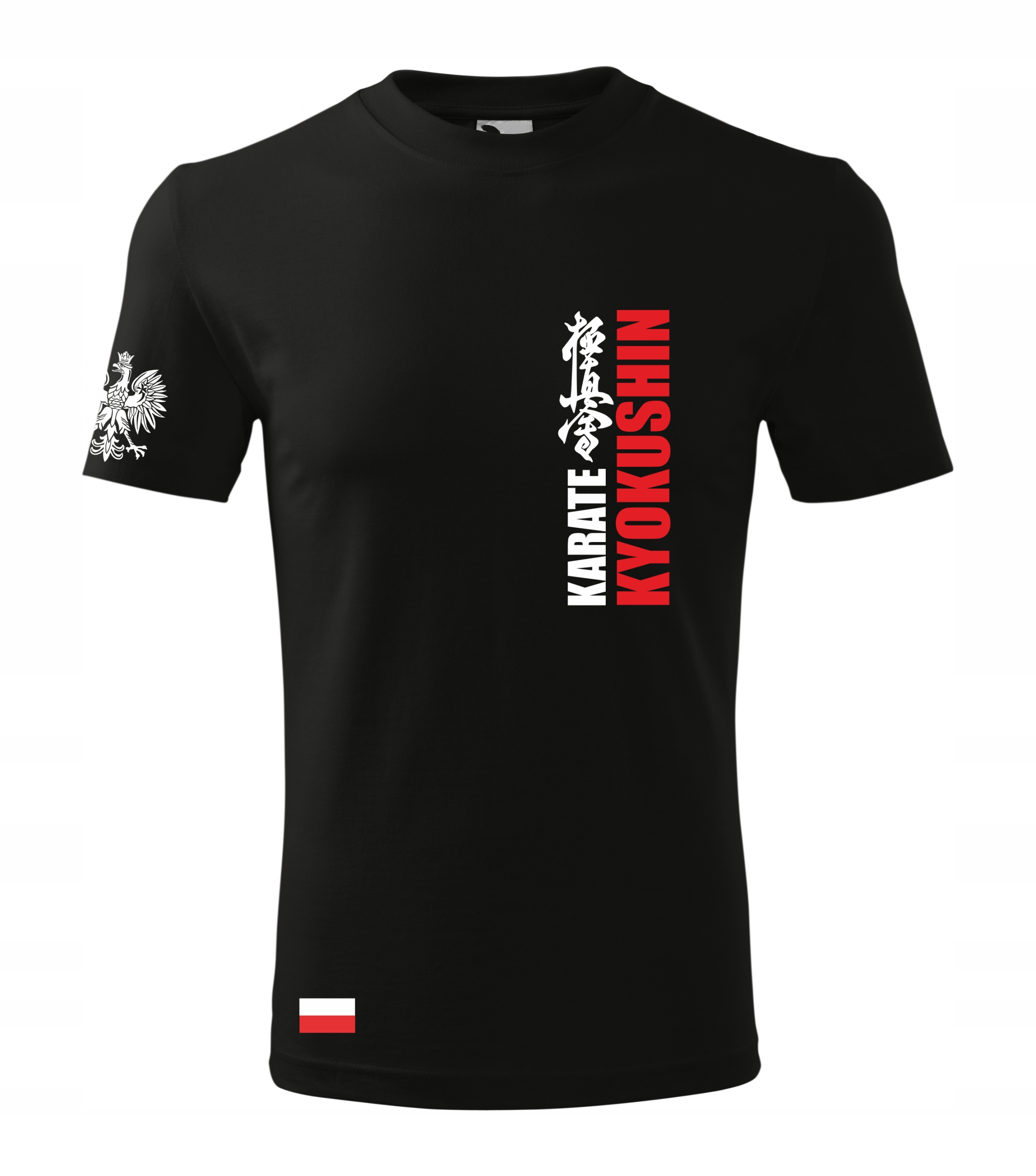 

Koszulka karate kyokushin patriotyczna flaga XXL